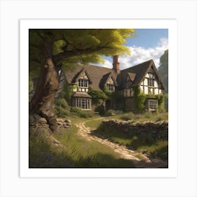 House In The Woods 5 Art Print