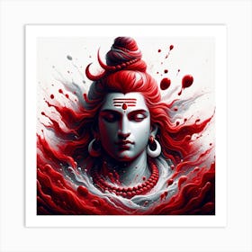 Lord Shiva 31 Art Print