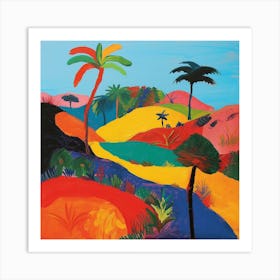 Abstract Travel Collection Timor Leste 1 Art Print