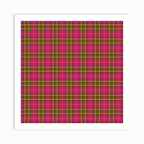 Tartan Fabric 1 Art Print