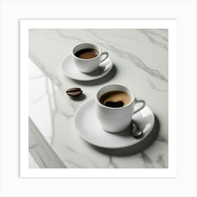 Coffee Cup And Saucer 8 Art Print