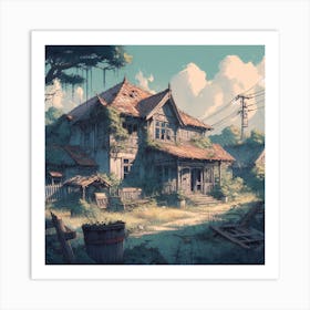 Old House Art Print