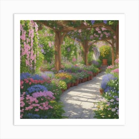 Garden Path Art Print