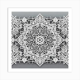 Islamic Mandala Art Print