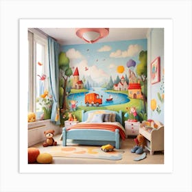 Children'S Bedroom Art Print