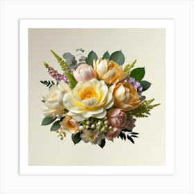 Bouquet Of Flowers 11 Art Print