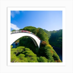 Kyoto Bridge Art Print