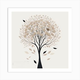 Tree Of Life Minimalist Art Print