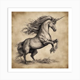 Unicorn Art Print