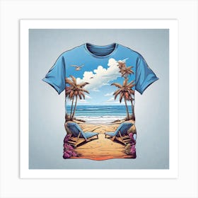 T-Shirt Design 8 Art Print