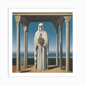 Santa Muerte 11 Art Print