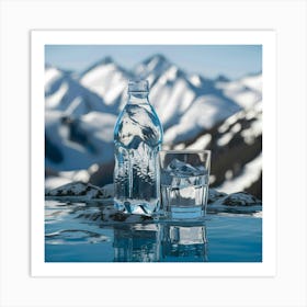 Glass Of Water 1 Art Print