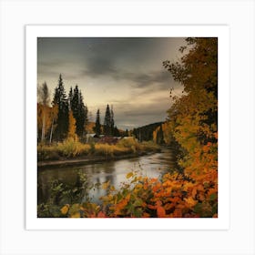 Autumn In Colorado Art Print