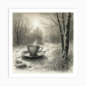 Cup Of Coffee Art Print