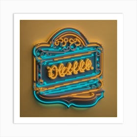 Neon Sign Art Print