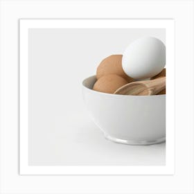 Eggs In A Bowl Art Print