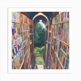 Bookshop Art Print