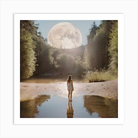 Full Moon 1 Art Print