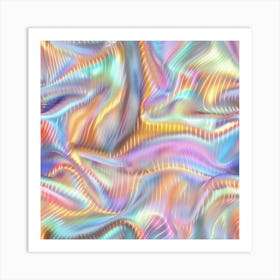 Holographic Background 5 Art Print