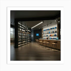 Default Create Unique Design Of Cellphone Store 3 Art Print