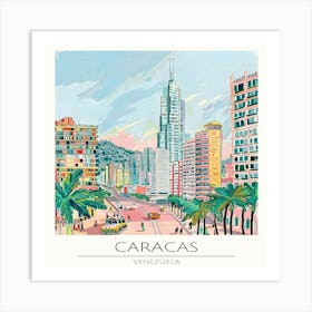 Caracas Art Print