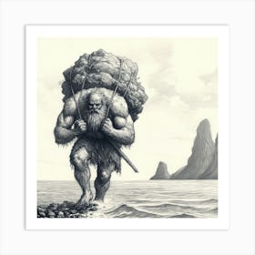 Troll Art Print