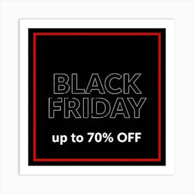 Black Friday Sell Post Templates Design (5) Art Print