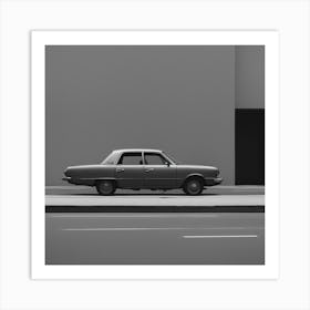 Car On The Street 1 Art Print