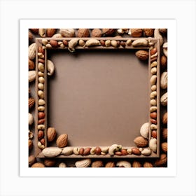 Nut Frame 30 Art Print