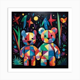 Teddy Bears Art Print