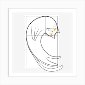 Golden ratio Art Print