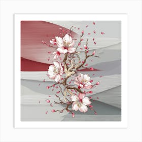 Cherry Blossoms Art Print