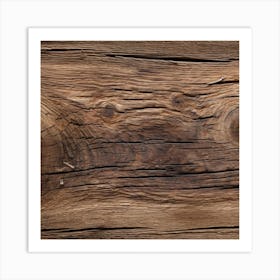 Old Wood Texture 1 Art Print