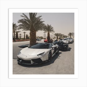 Lamborghini Aventador Art Print