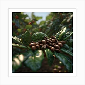 Coffee Beans 157 Art Print