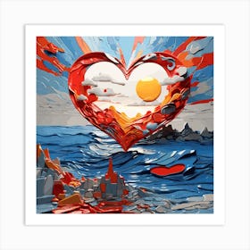 Heart Of The Ocean Art Print