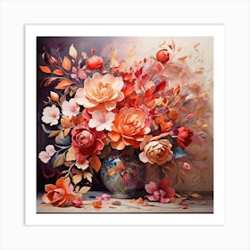 Flowers In A Vase Art Print