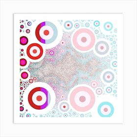 Abstract Circles Art Print