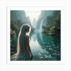 Mermaid 53 Art Print