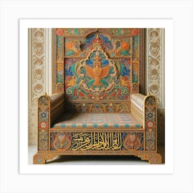 Islamic Throne 3 Art Print