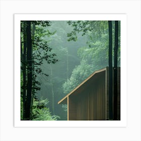 Cabin In The Woods 3 Art Print