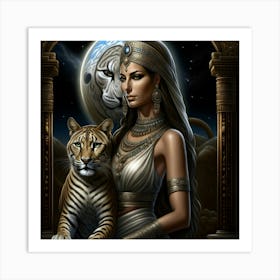 Egyptian Goddess 8 Art Print