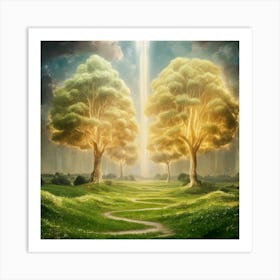 Fairytale Forest 42 Art Print