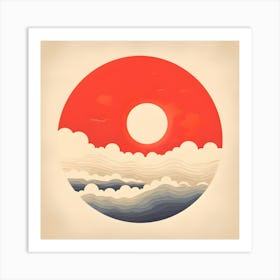 Azure Sky Art Print