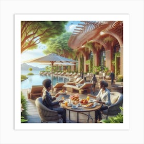 Taiwan Resort Art Print