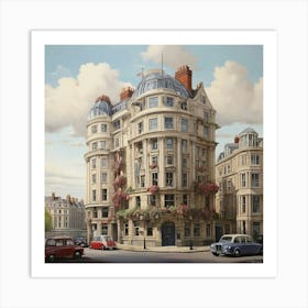 London Street Scene Art Print