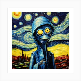 Hello Fellow Humans Art Print