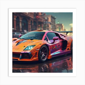 Need For Speed 76 Art Print