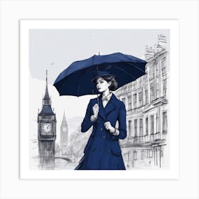 Mary Poppins Art Print