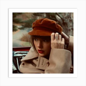 Red (Taylor's Version) - Taylor Swift - Album Cover Art Print